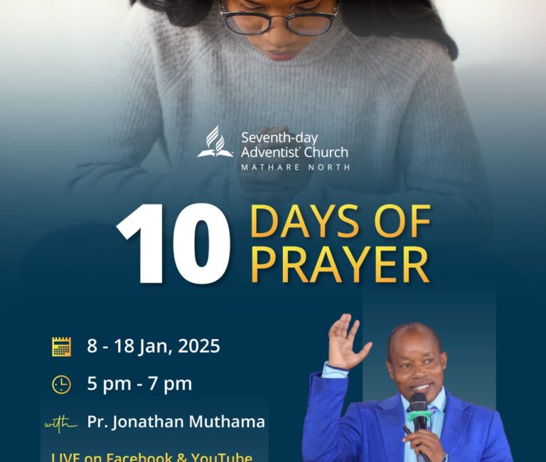 10 DAYS OF PRAYER.